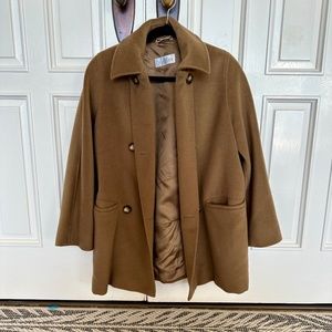 Max Mara Wool Coat - Camel
